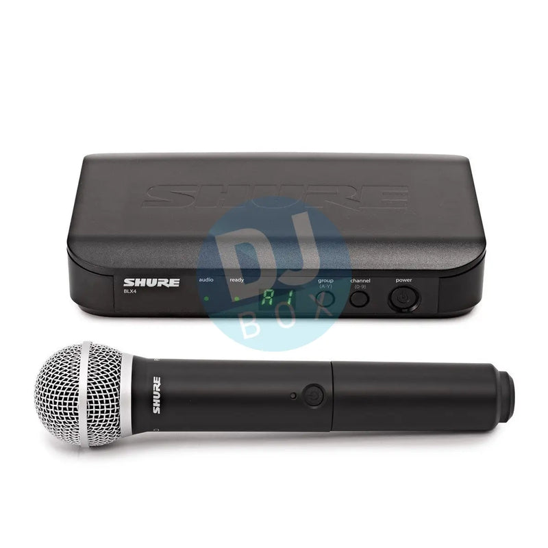 Shure BLX24/PG58 Wireless Vocal System with PG58 at DJbox.ie DJ Shop