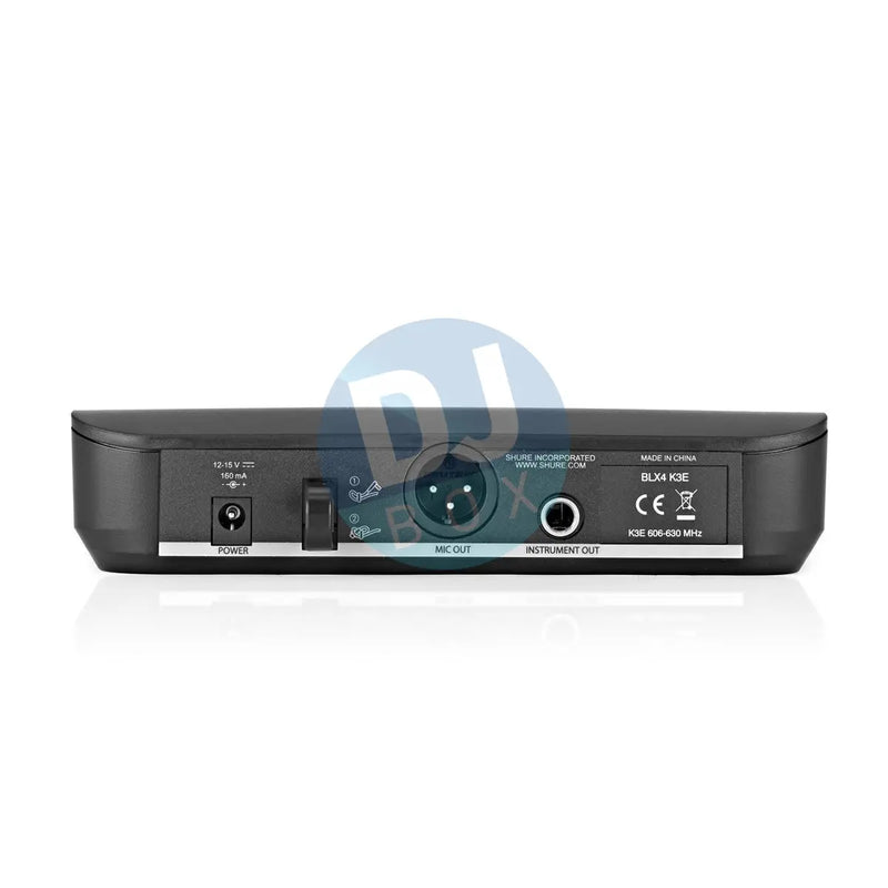 Shure BLX24/PG58 Wireless Vocal System with PG58 at DJbox.ie DJ Shop
