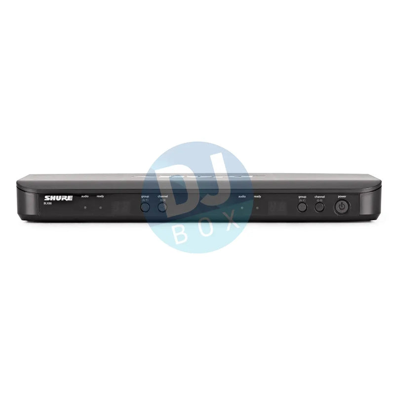 Shure BLX288/PG58 Wireless Dual Vocal System with two PG58 Handheld Transmitters at DJbox.ie DJ Shop
