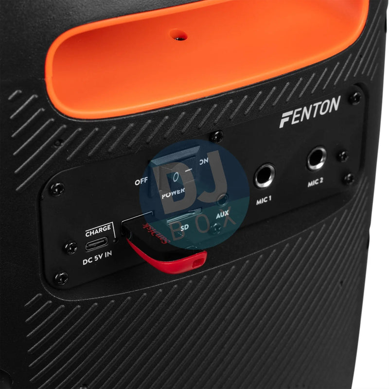 Fenton Fenton Track 160 Party Speaker with LED at DJbox.ie DJ Shop