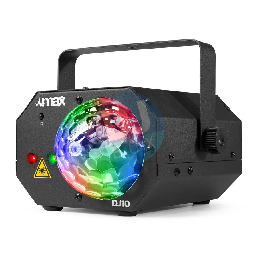 Max Max DJ10 Jelly Moon with Red/Green Laser at DJbox.ie DJ Shop