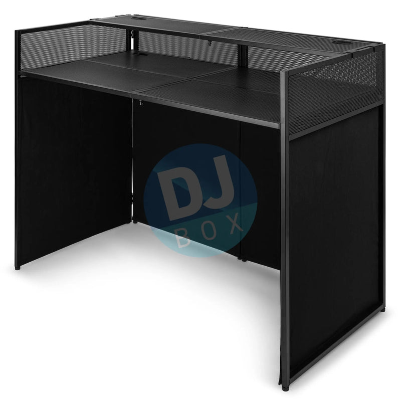 Vonyx Vonyx DB6 Foldable DJ-Booth System Pro with TV Bracket at DJbox.ie DJ Shop