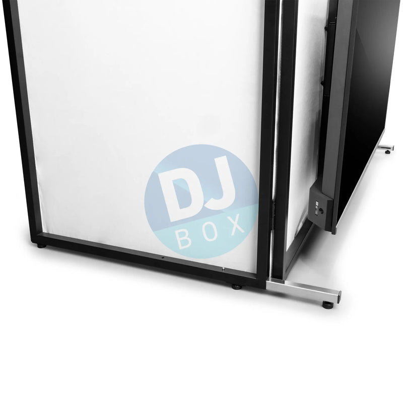 Vonyx Vonyx DB6 Foldable DJ-Booth System Pro with TV Bracket at DJbox.ie DJ Shop